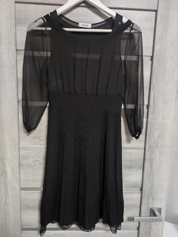 Women Moschino dress black 36/S/44 #B4MM