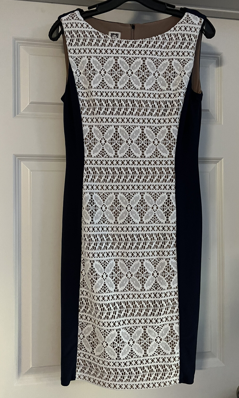 Anne Klein Coquette Lace Old Money Quiet Luxury Mob Wife Glam Career Size 4