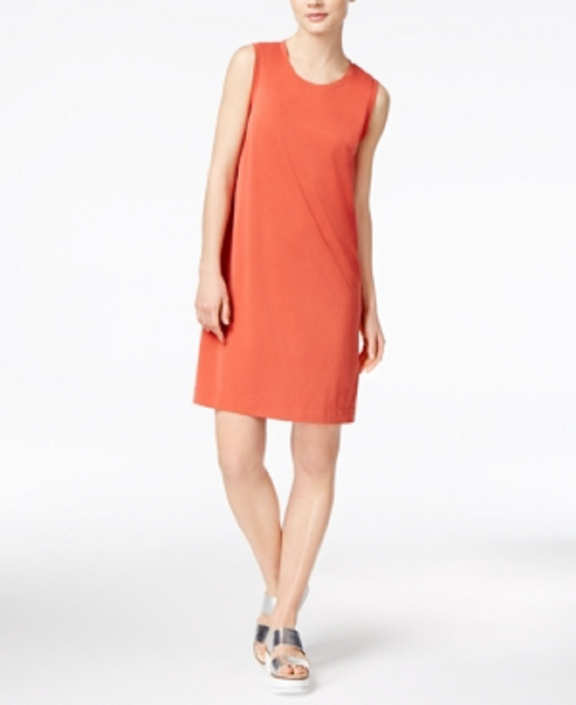 Rachel Rachel Roy Women’s Small Coco Draped Shift Dress in Lava Retail $99.00