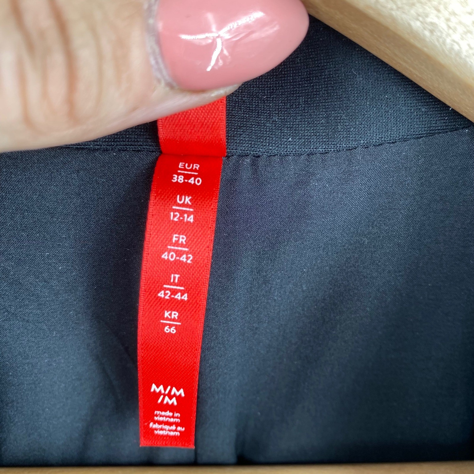 Spanx Ponte Vest Dress Medium Black Sleeveless Blazer Notched Lapel Professional