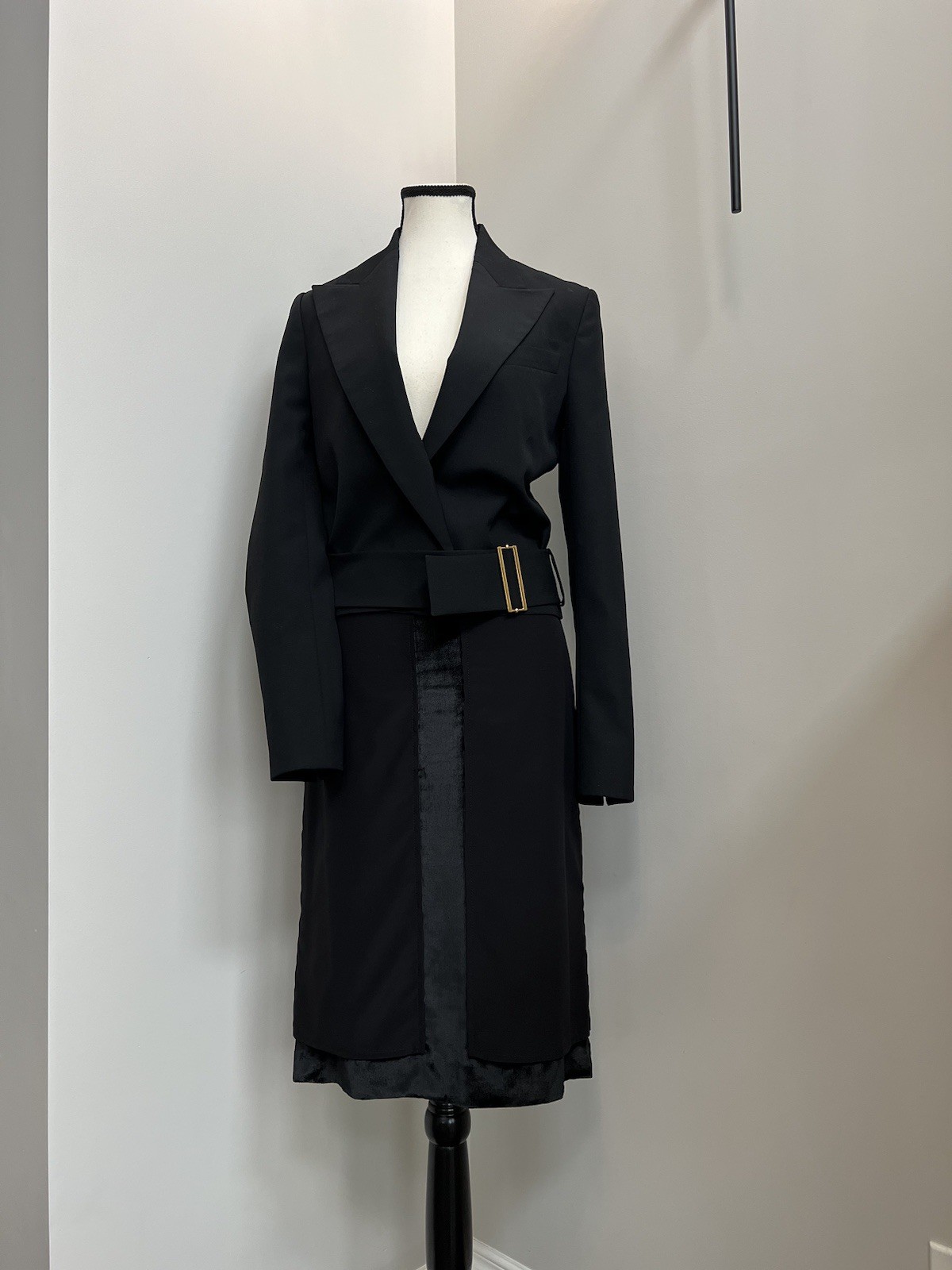 Vintage Tom Ford SS 2001 Wrap Jacket With Gold Bucket Size FR 38