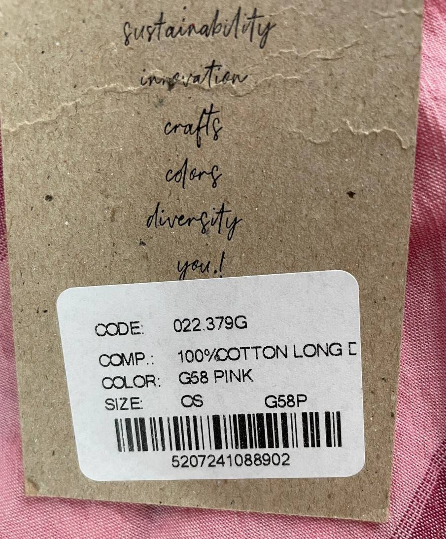 Devotion Twins Oversize Flowy Maxi Dress Womens One Size Pink Orange Boho NWT