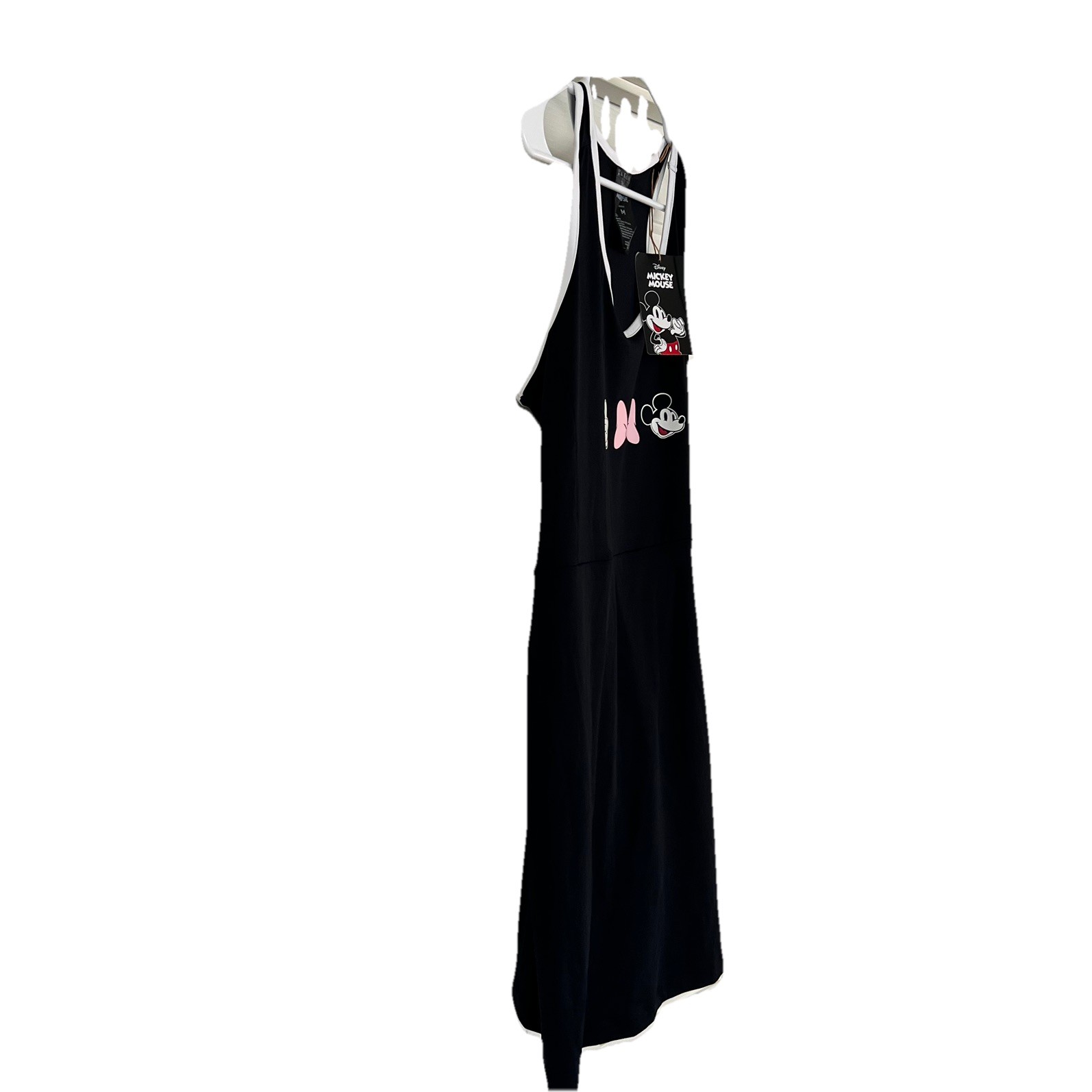 Aldi Disney Black Dress NWT Size Medium Viral Athletic Dress w/Built In Shorts!