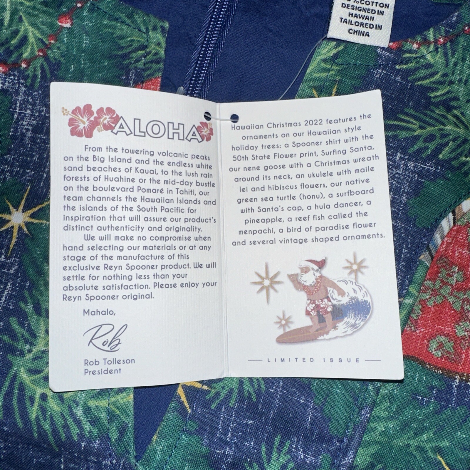 NWT 2022 REYN SPOONER Size 4 Christmas Mele Kalikimaka Zipper Women’s Dress W13