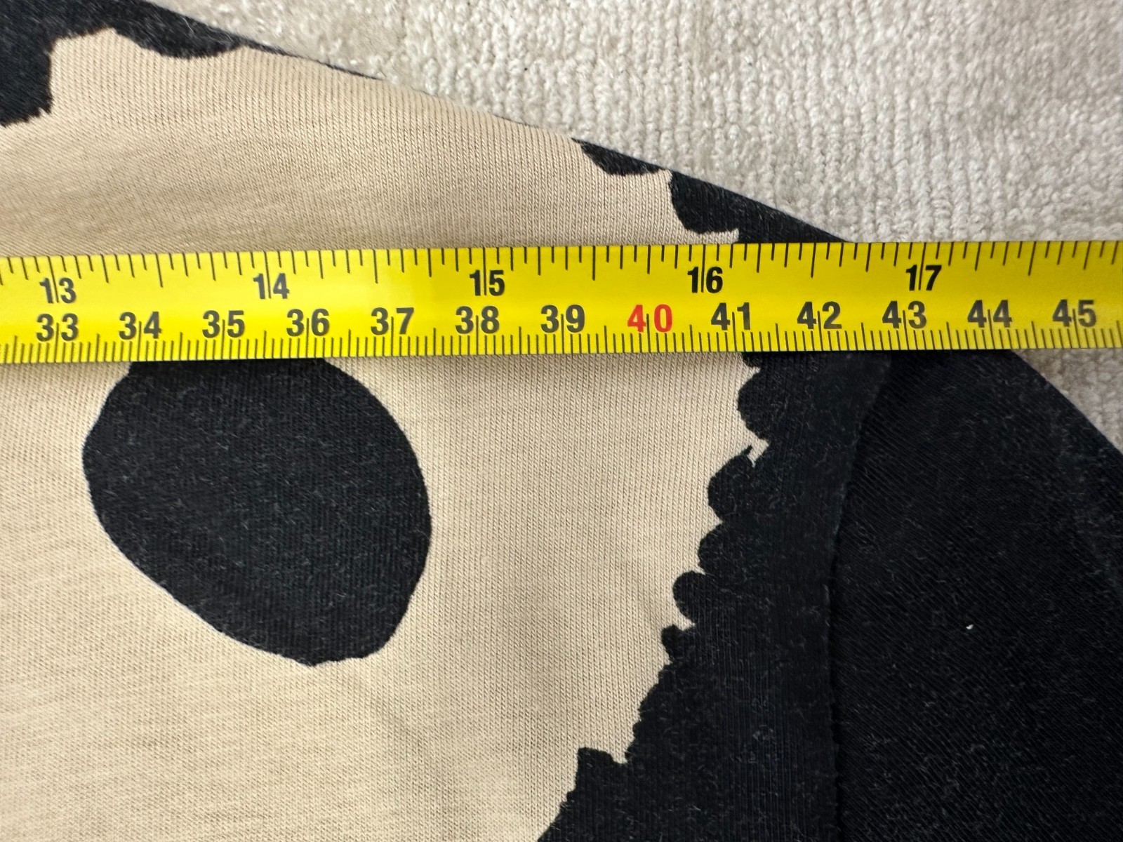Marimekko Maksiimi Uniko A-line Cotton Jersey Big Poppies Size L Maxi Dress