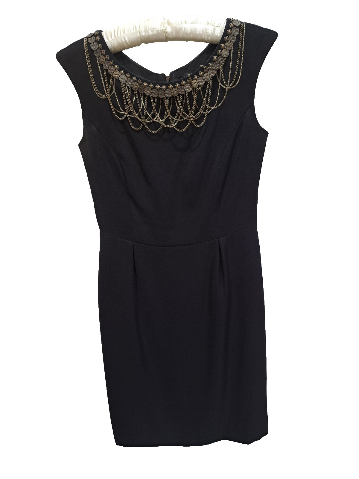 Antonio Melani black sleeveless cocktail dress size 4