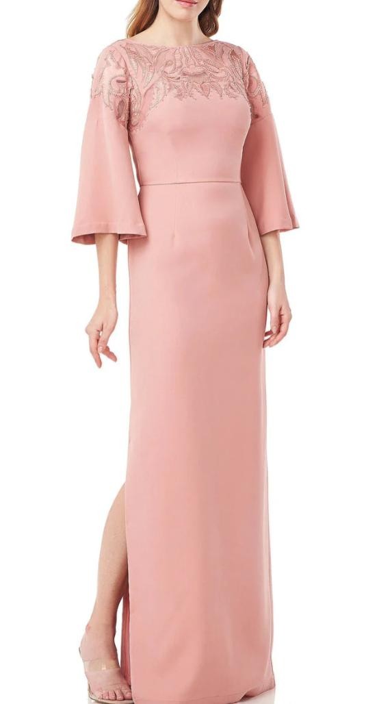 js collections dress Rose Cloud evening Dress