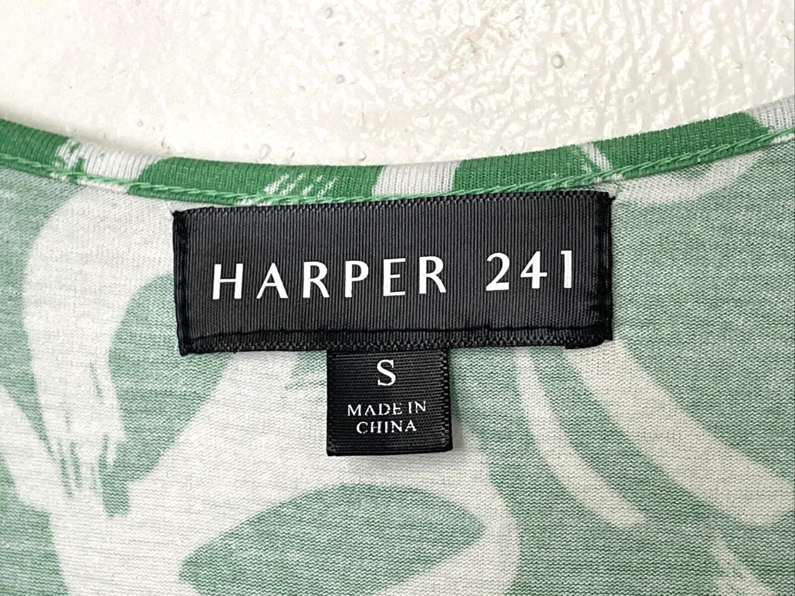 Harper 241 Green & White Maxi Sundress Size M (tagged S, check measurements!)