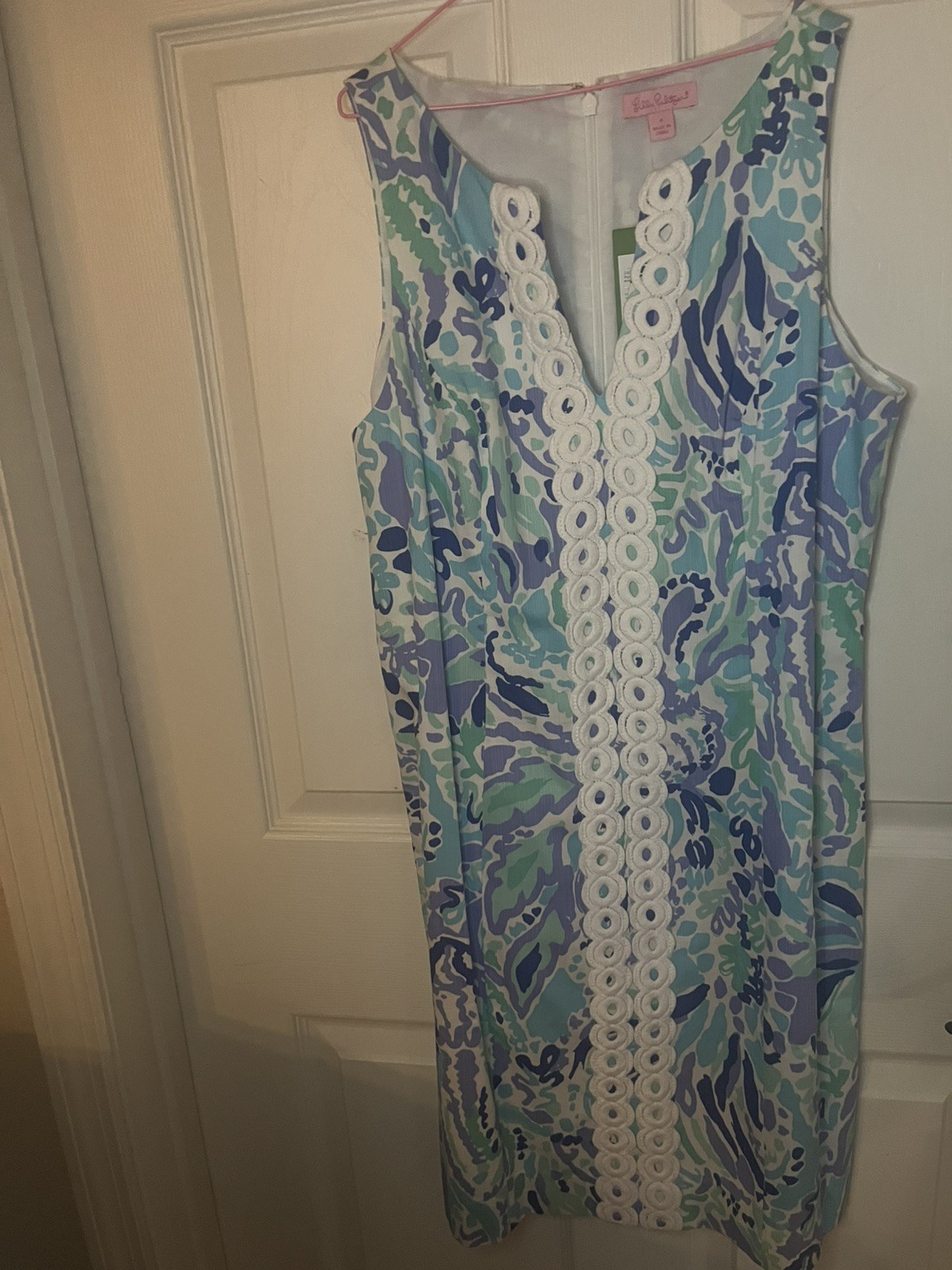 NWT Lilly Pulitzer Ryder Shift Dress Size: 00 Color: Lillys Lilac