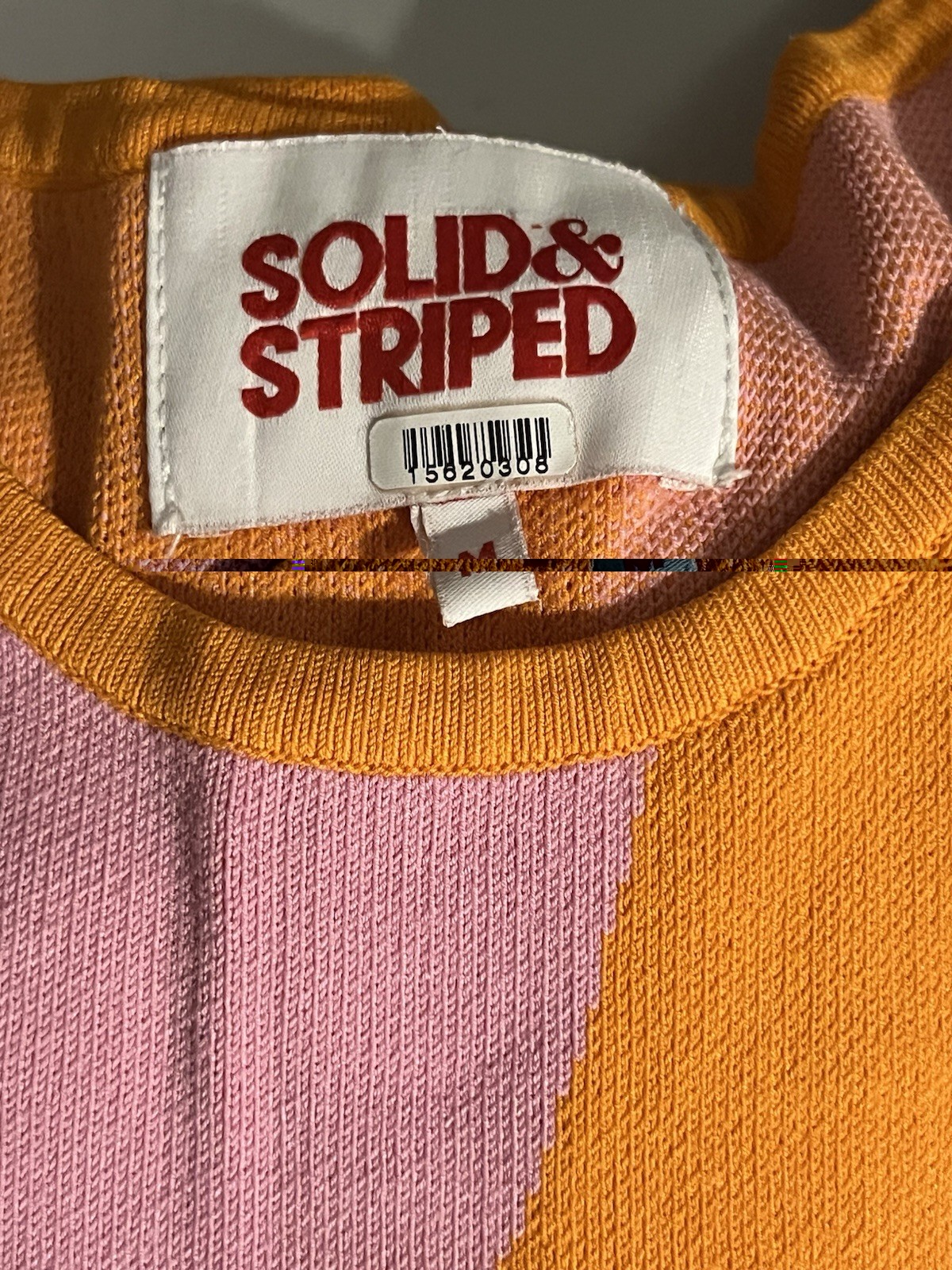 Solid And Striped Sia Knit Dress Size Medium