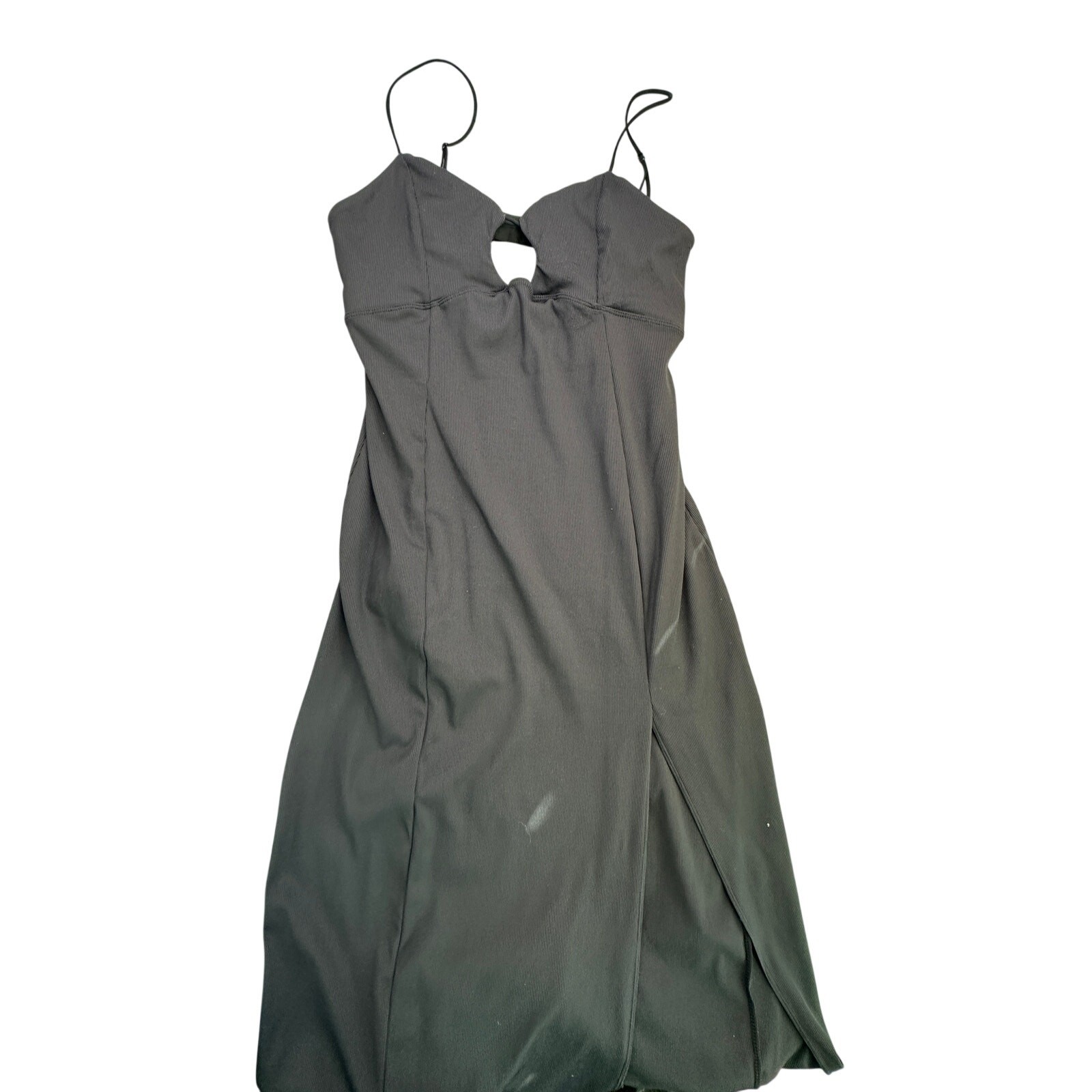 Intimately Free People Ribbed Cut Out Front and Back Midi Dress