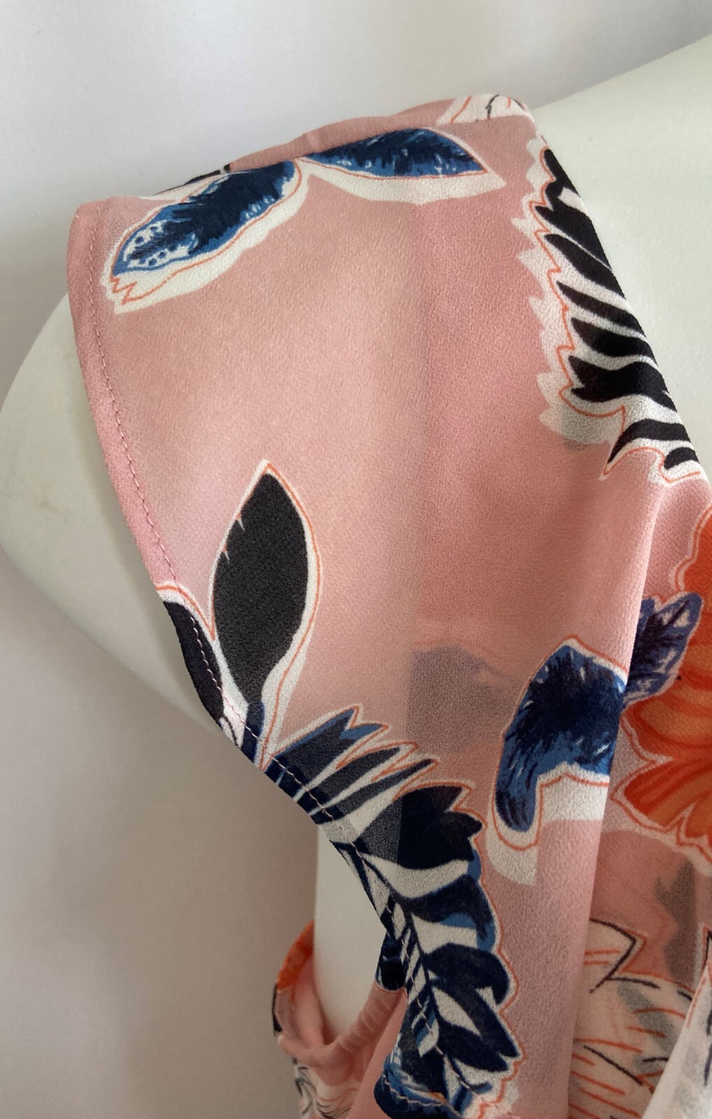 A.N.D EAWY ladies size L floral print dress.