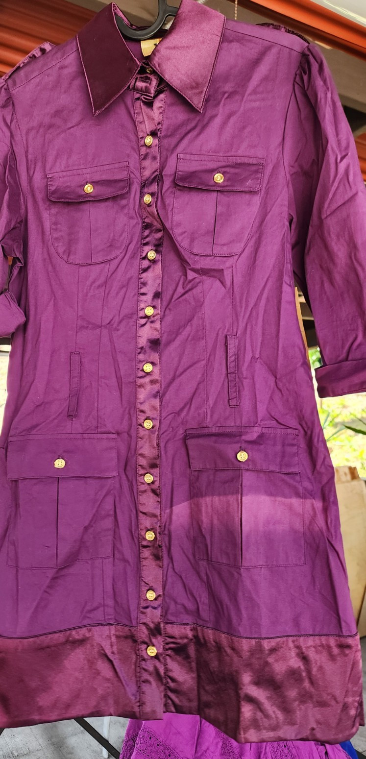 Dress, Cherry KoKo brand, Medium, new with tag, light discoloration spot