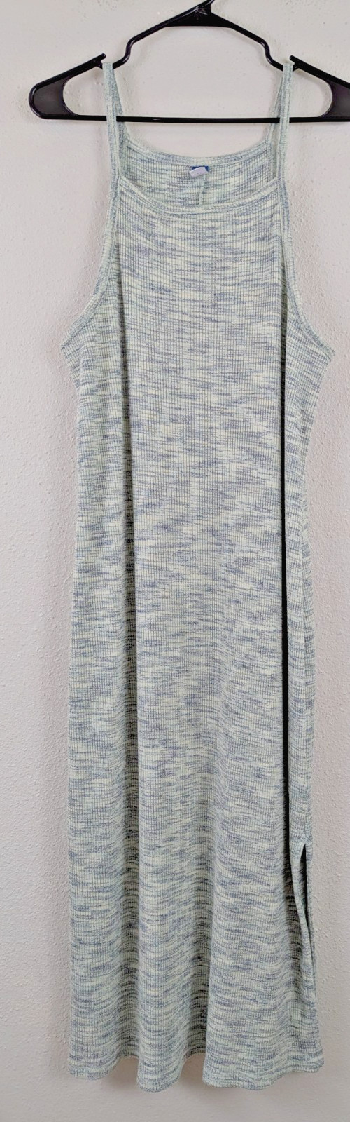 Old Navy sz XXL Long midi to maxi Bodycon Dress knit colorful ribbed tank 2525