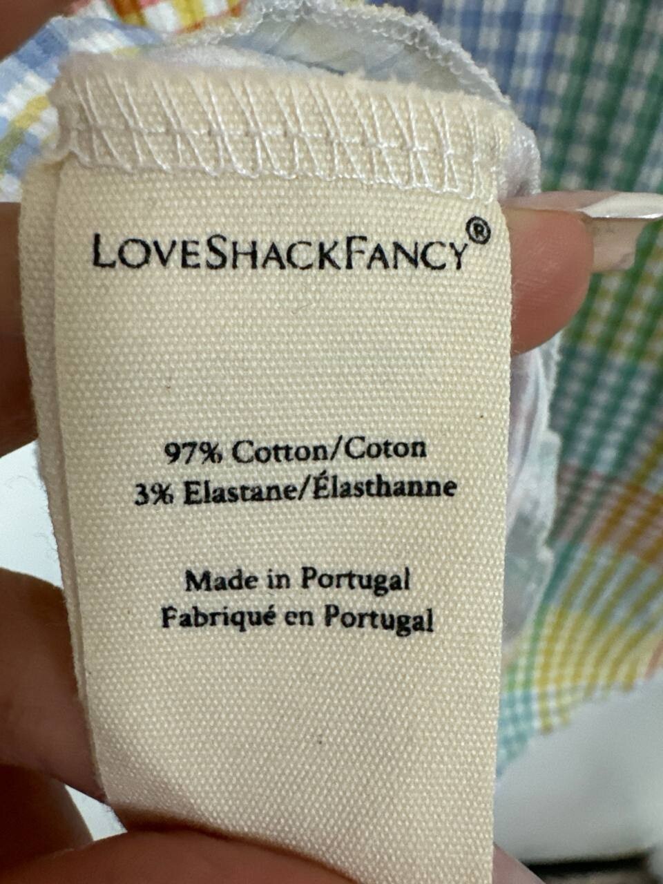 LoveShackFancy Zoie Printed Mini Dress Size S