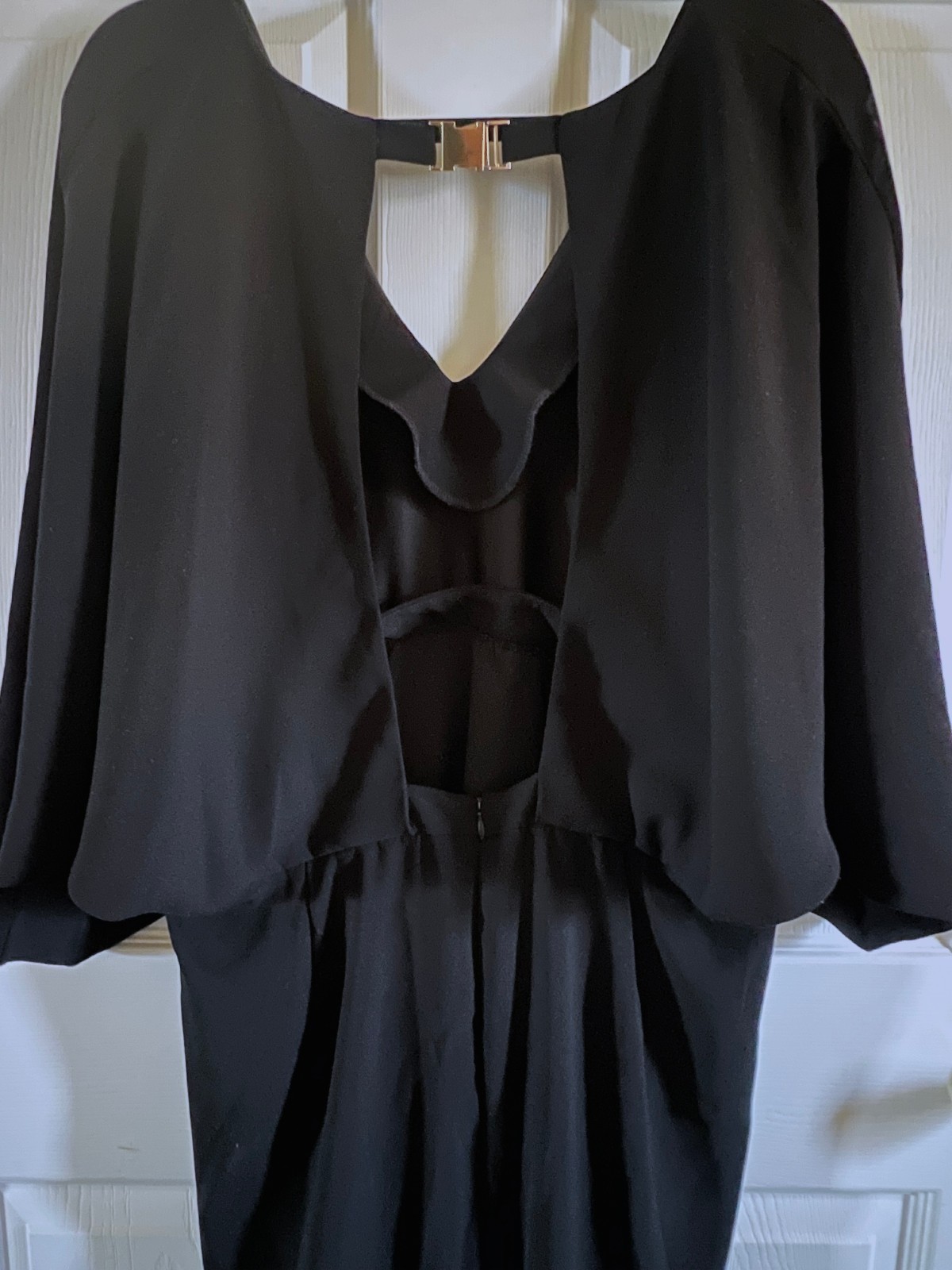 ASOS Black Bat Wing Dress Size 14 US