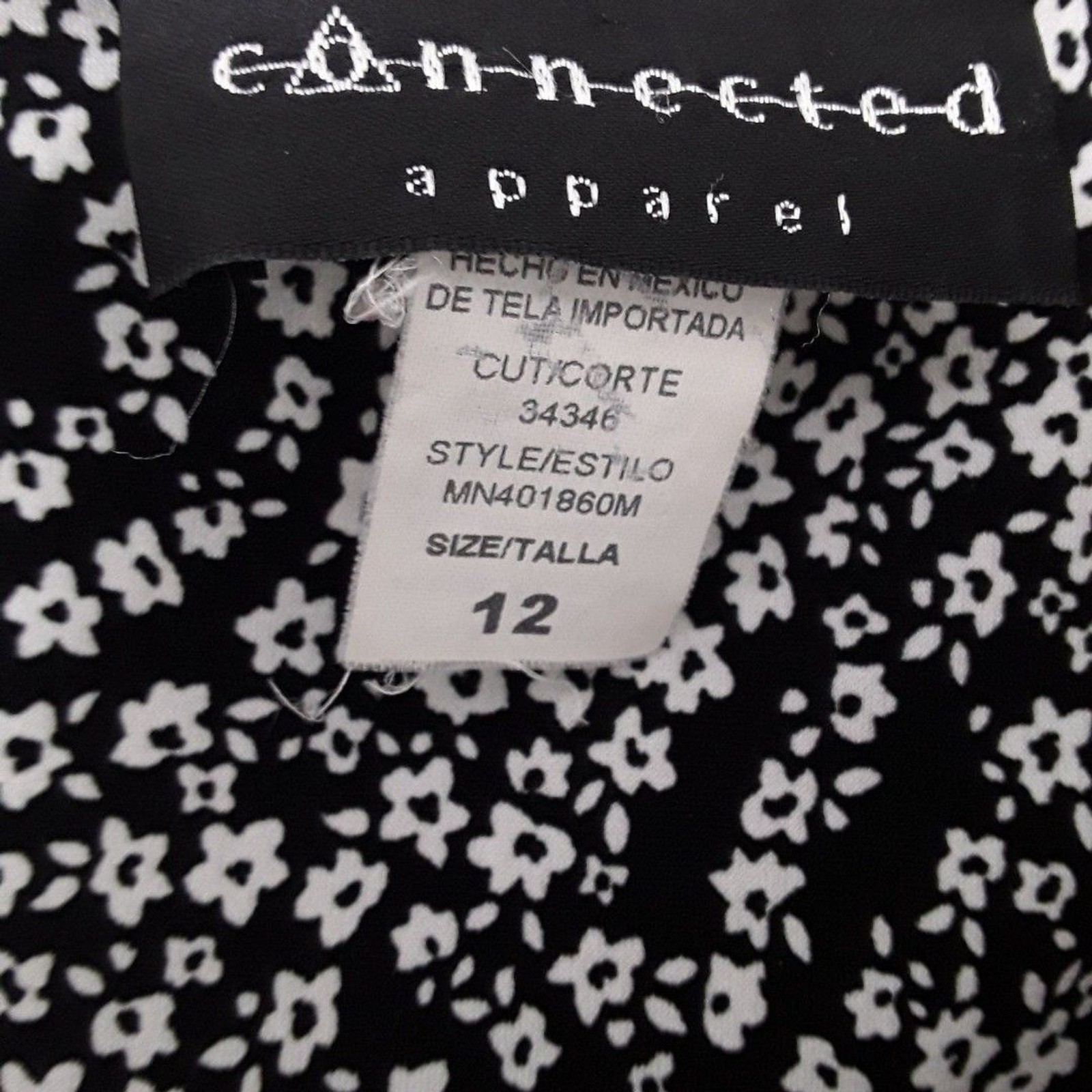 Size 12 Connected Apparel Dress