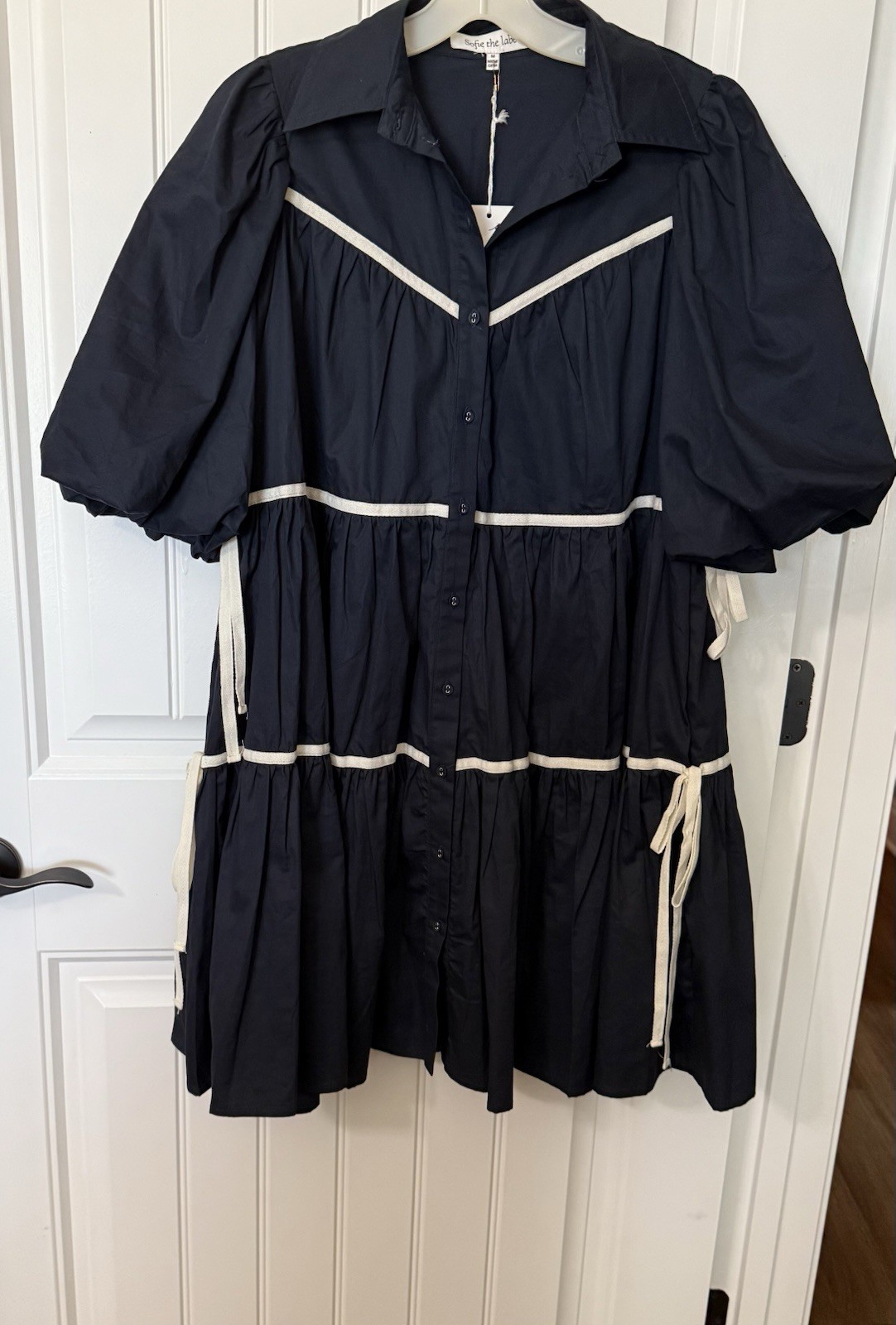 Softie The Label Dress Size M Navy NWT