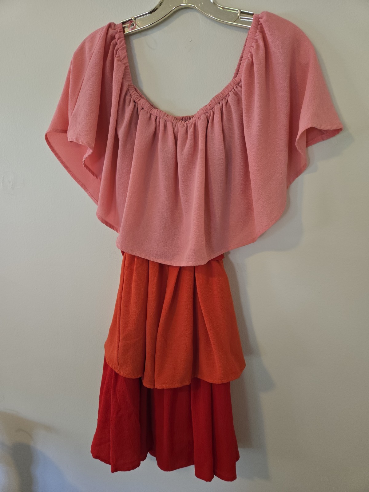 Vici Dancing Darlin Tiered Color Block Dress