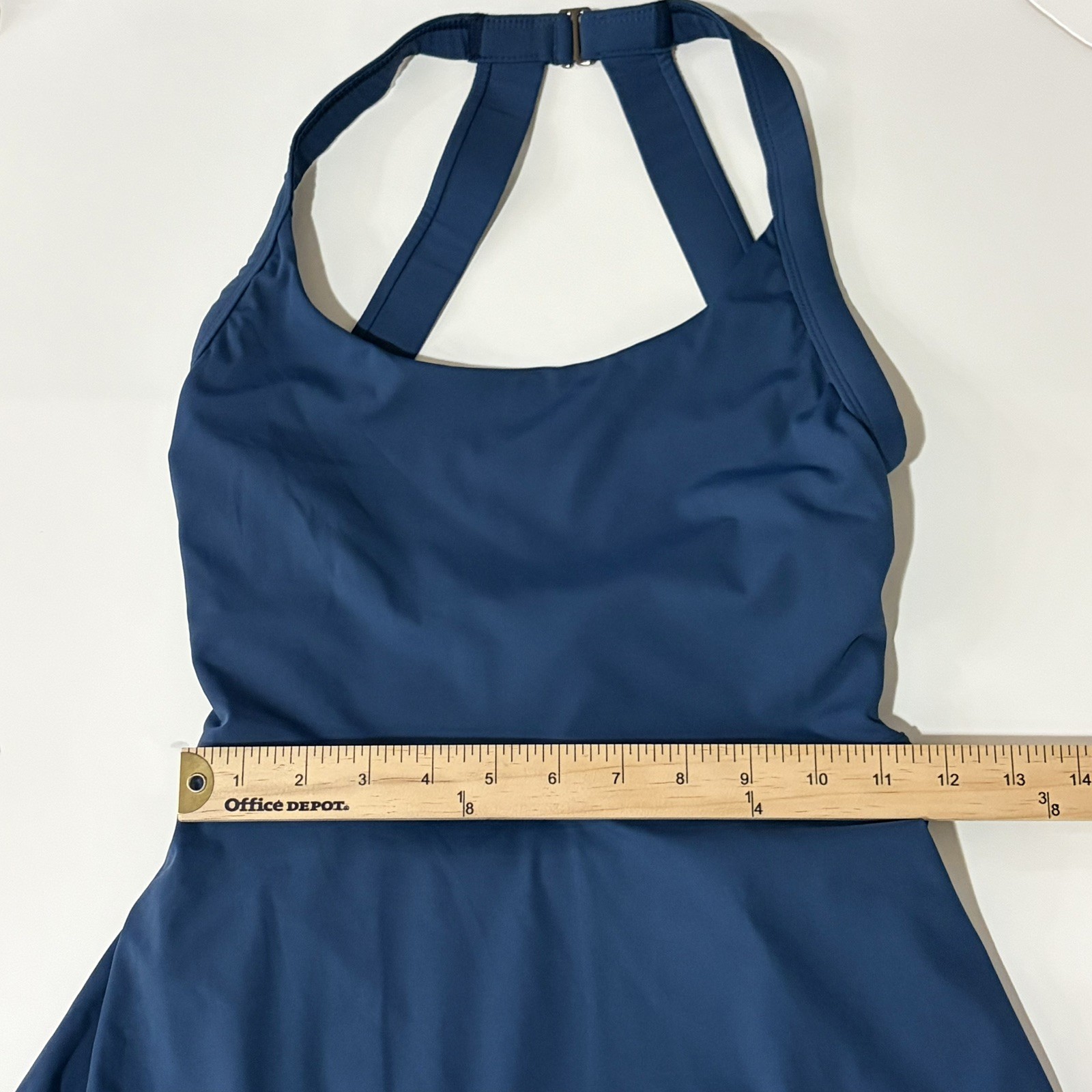 Halara Athletic Dress S Blue Softlyzero Airy Twisted Easy Peezy Dance Active NWT
