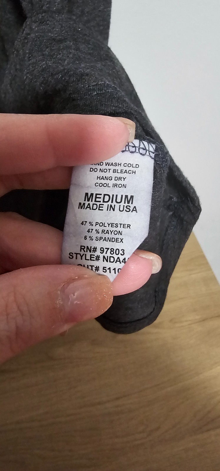 ING Dark Grey Modal Blend Dress Womens SZ M Sleeveless High Neck Spring Summer