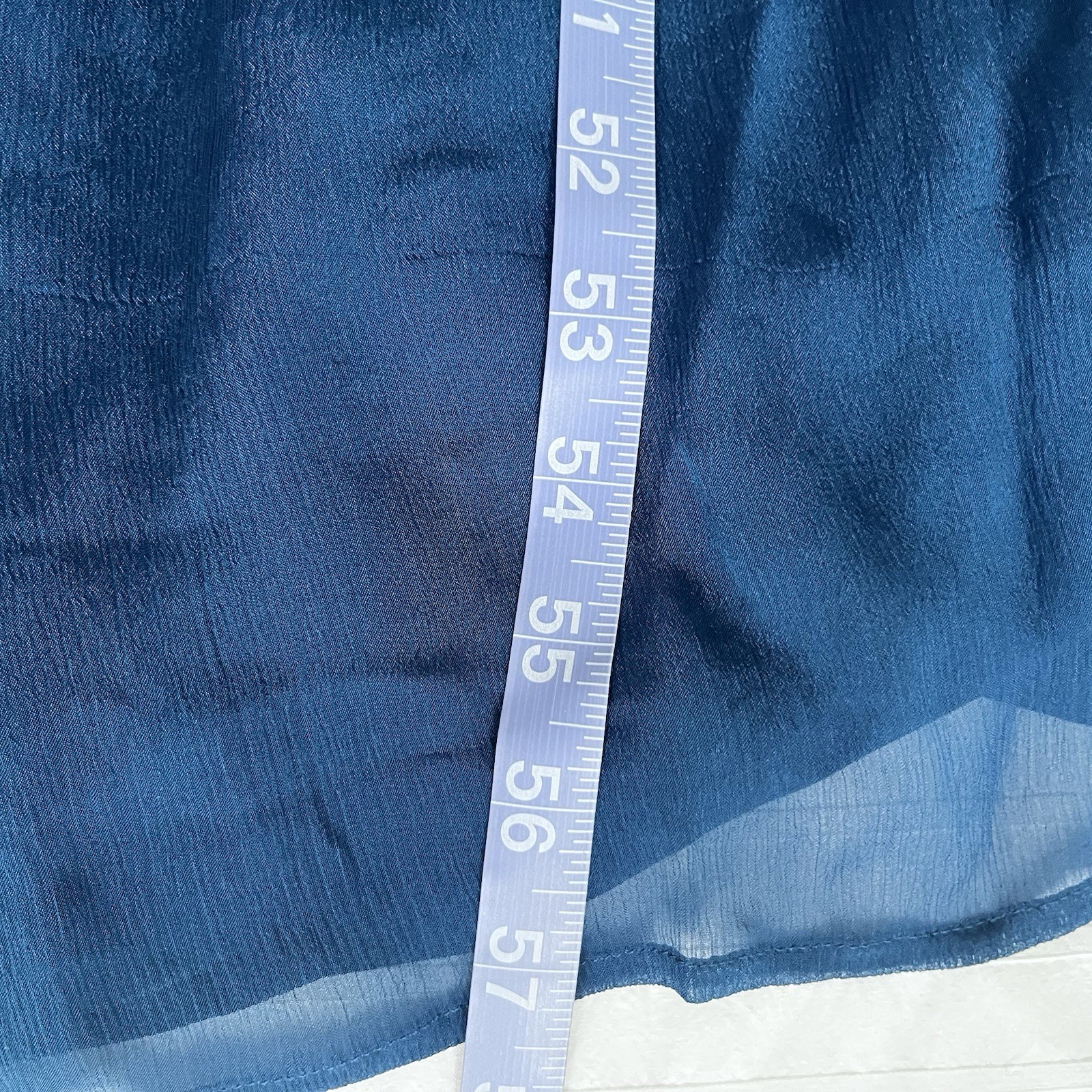 For Love And Lemons Celine Maxi Dress Size S Blue Silk Blend Bohemian NWT
