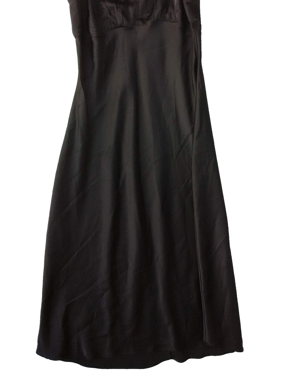 Sofia Jeans By Sofia Vergara Carly Midi Black Slip Dress Mid Calf Length Medium