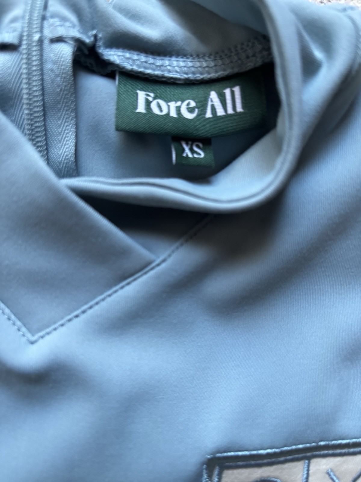 NWT FORE ALL Blaire Smoke Blue Golf Tennis Pickleball Dress Sz XS MSRP $139.99