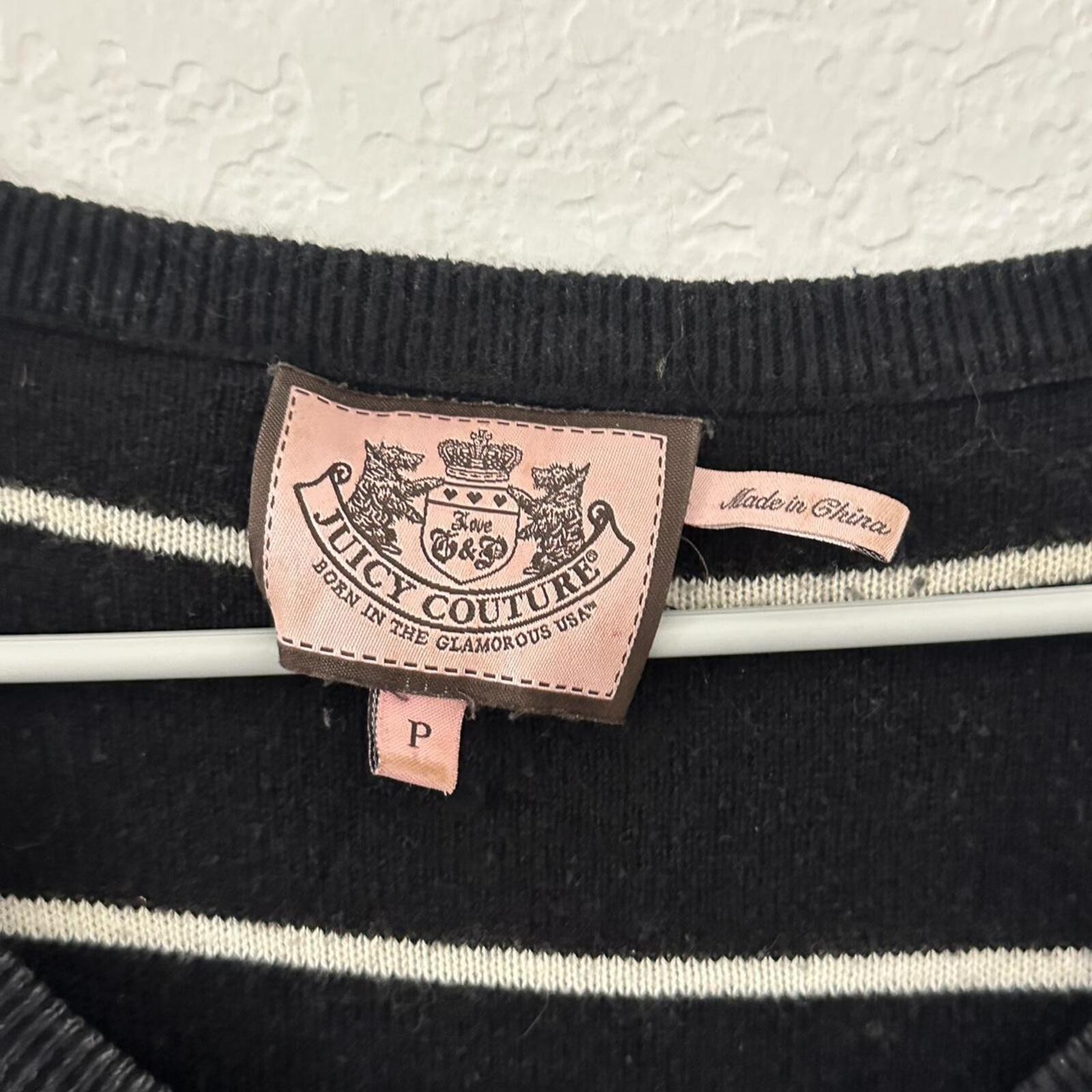 y2k Juicy Couture Cashmere blend sweater dress