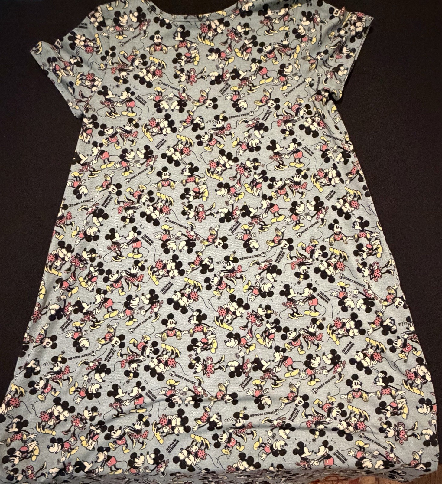 LULAROE DISNEY MICKEY MOUSE & MINNIE MOUSE CARLY DRESS LIMITED ED 2XL