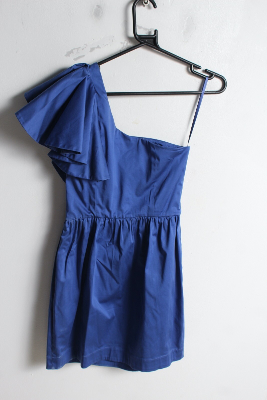 French Connection Womens Single Shoulder Dress – Blue – Size 10 (J47) NEW