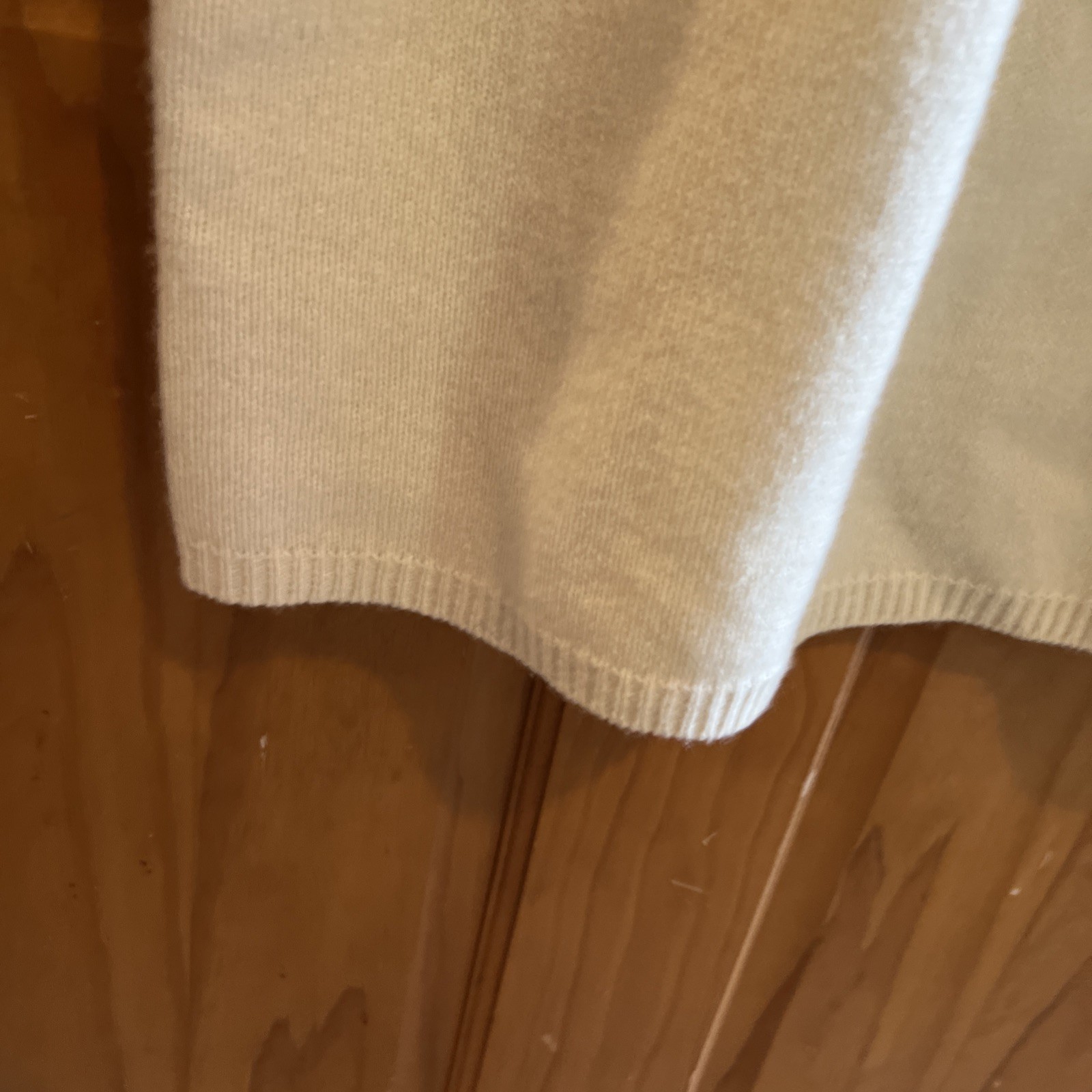 LAUREN RALPH LAUREN Ivory Cream Wool & Cashmere Sweater Dress Size Small W/ Tags