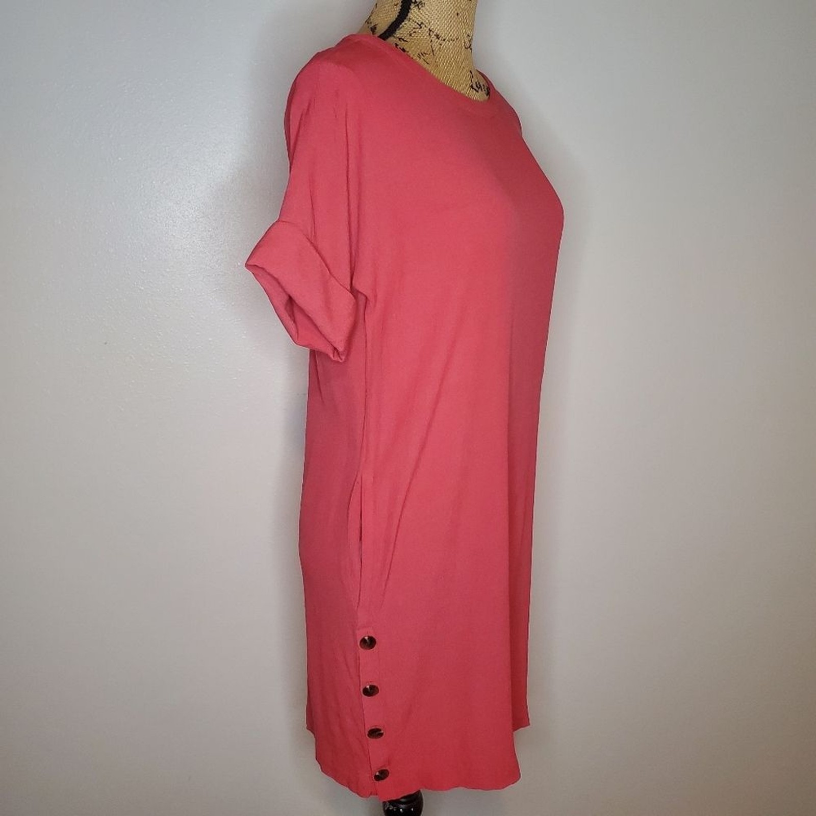 Madewell Journal Side Button Dress Size XS