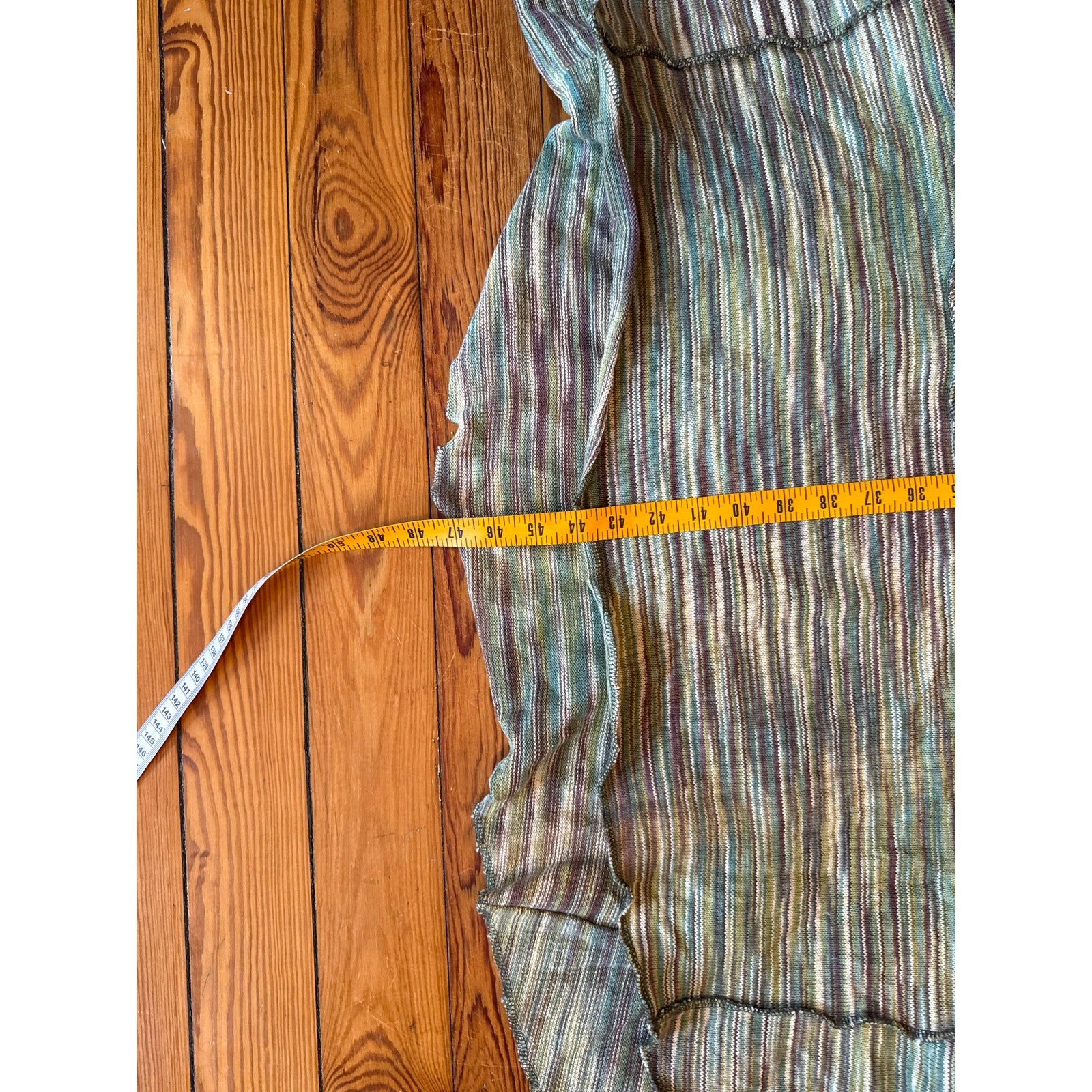 NWT earth tone boho mermaid midi dress made in Nepal, Size L