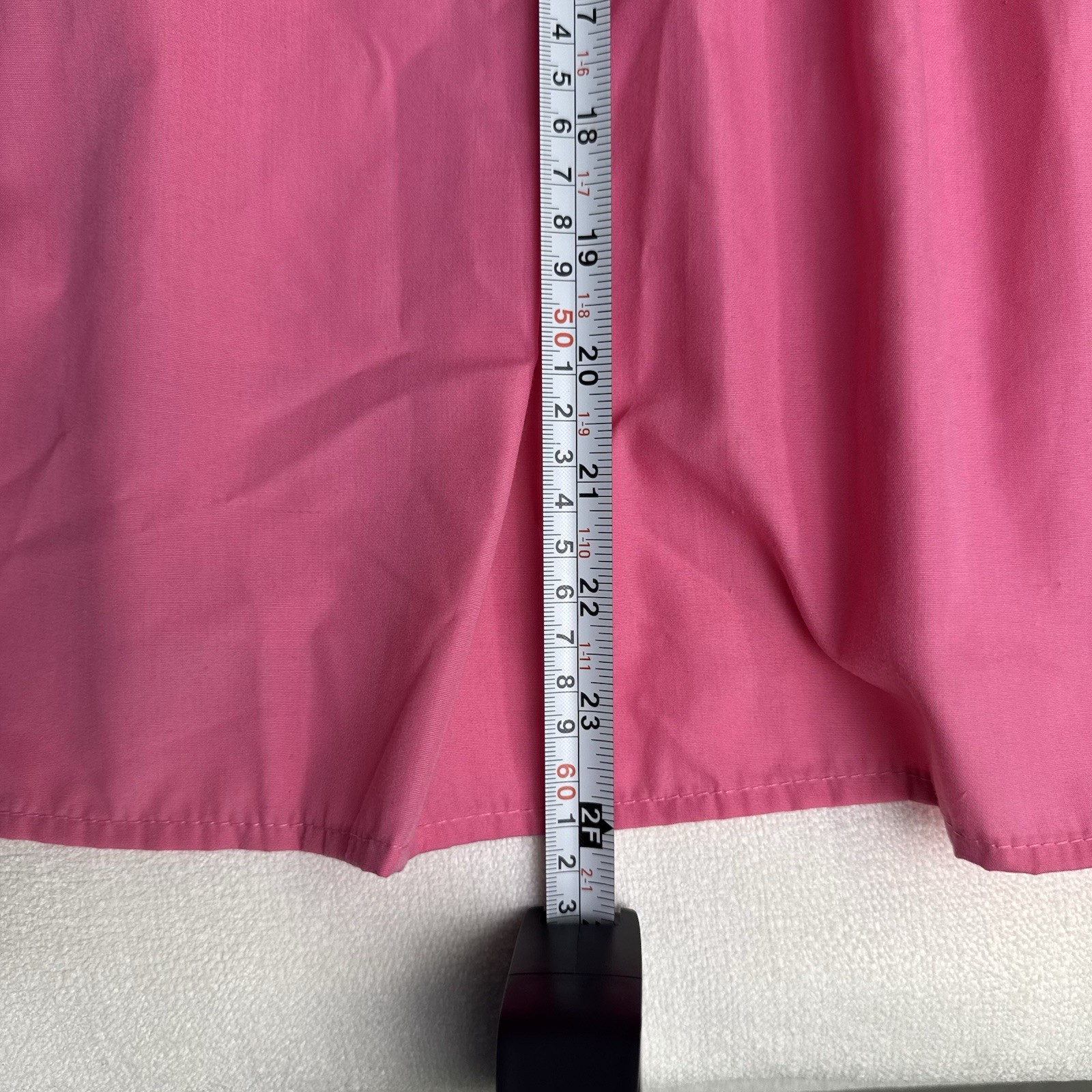 Pink Ruffle Flutter Pleated VNeck Mini Lined Dress Sleeveless Cotton Medium
