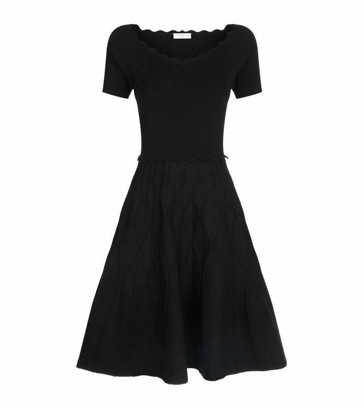 Women Sandro Paris dress black viscose 40