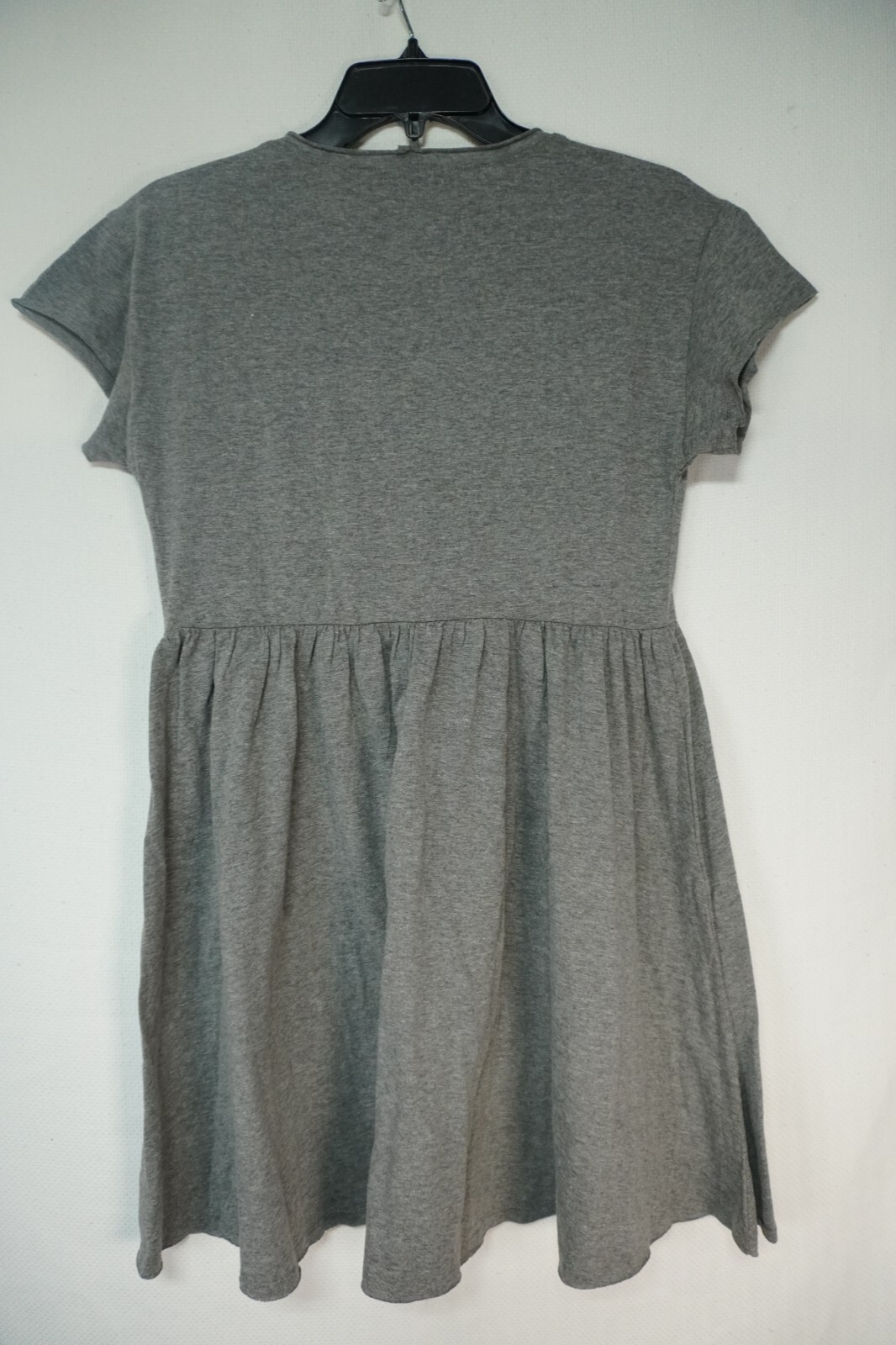 Women’s ABOUND Short Sleeve T-Shirt Dress Medium Charcoal Heather Grey Size S