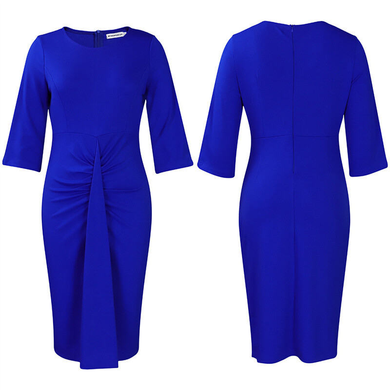Large Size Dress Clothing Temperament Ol Ruffle Hip Fashion Women’s Pencil Skirt