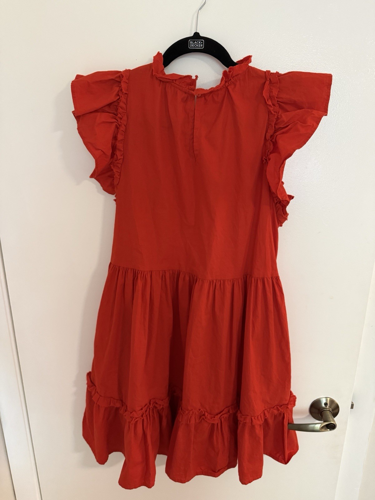 House of Harlow 1960 Red Ruffled Mini Dress