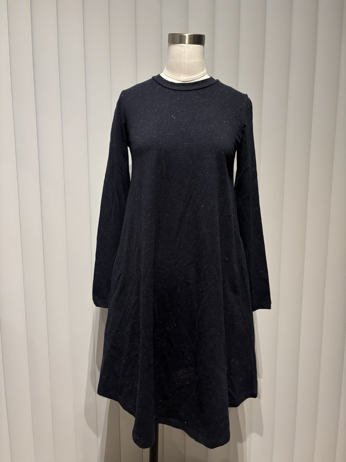 WVN For You Women’s Pull Over Flowy Dress, Dark Navy NWT Size XS