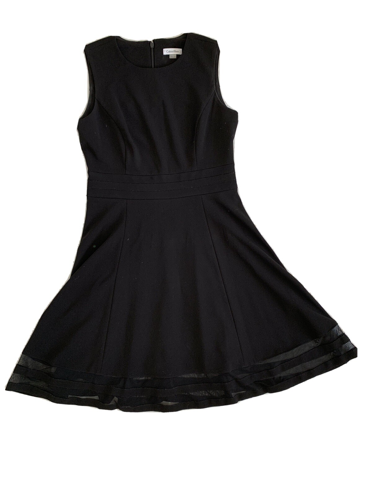 Calvin Klein dress size 10, Black, Length 39 inches, excellent condition