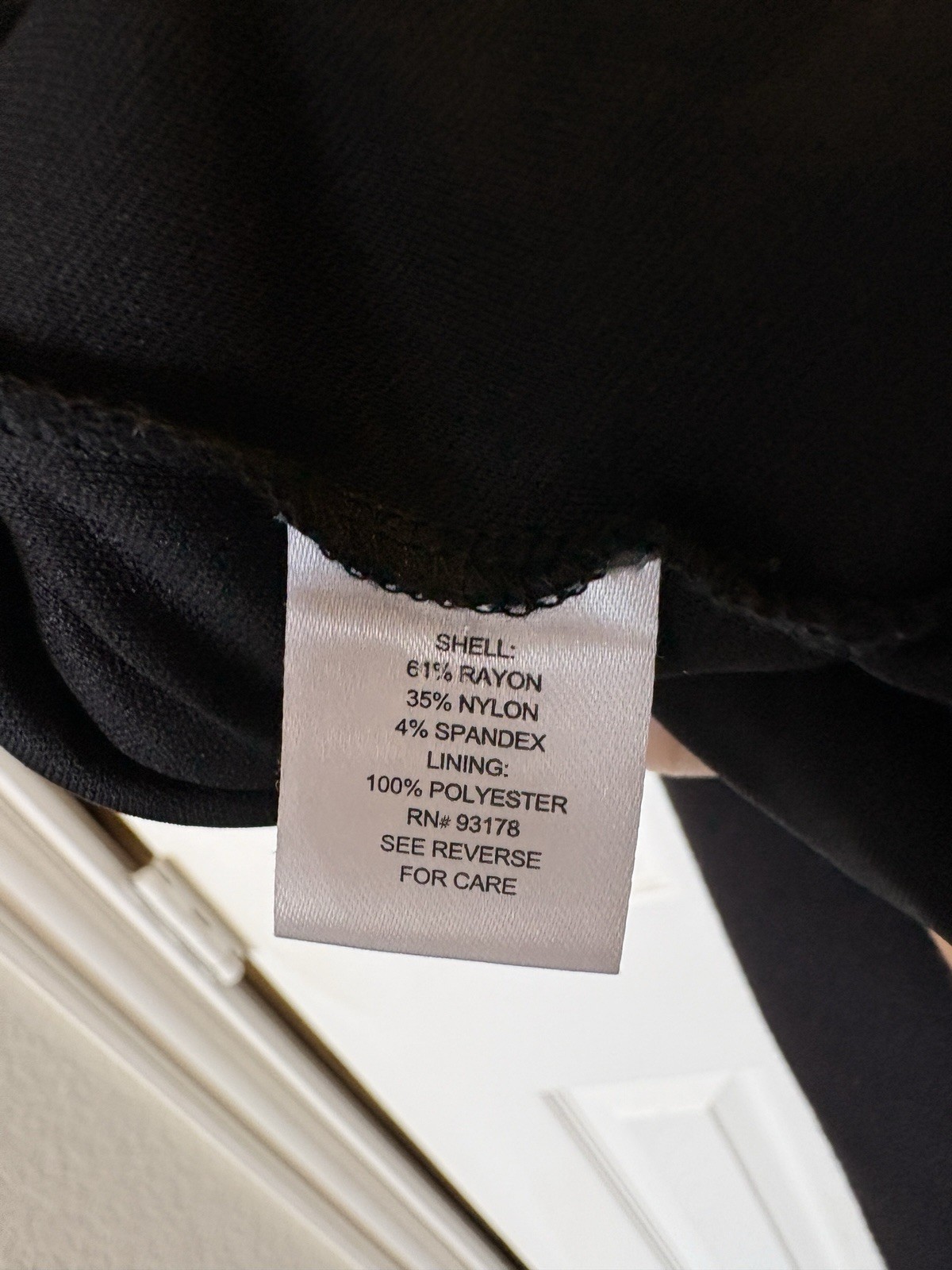 Tahari Black Dress