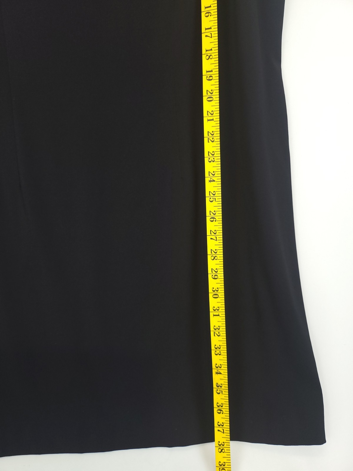 Amanda Smith Black Shift Dress Sleeveless Zip Women 18W Office Staple Layering