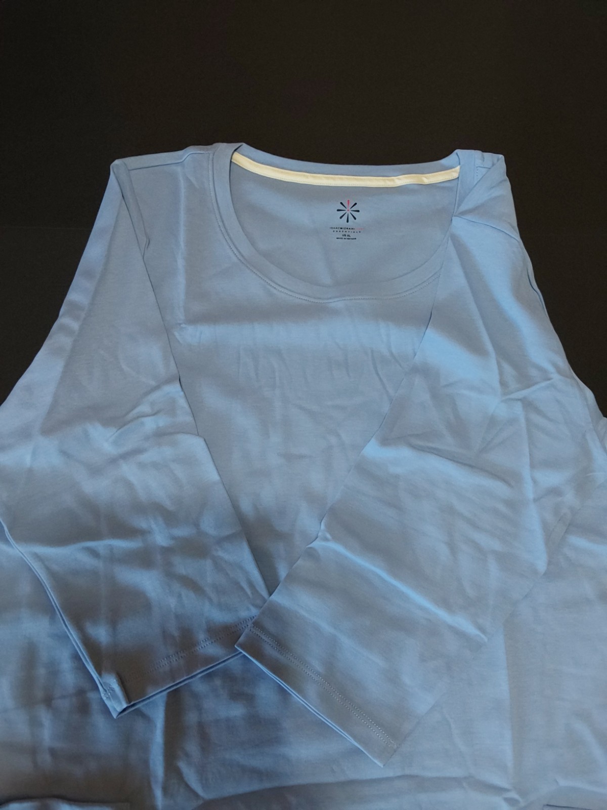 ISAAC MIZRAHI LIVE ESSENTIALS X/L BLUE BELL DRESS W/POCKETS NEW-OTHER