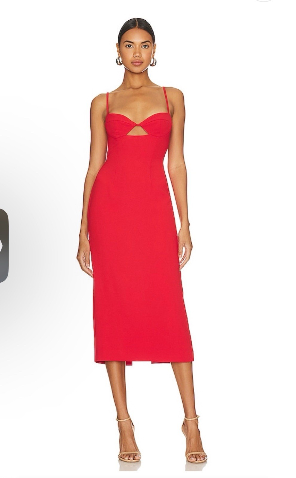 Bardot Vivienne Modi Size Med Red Mini Dress