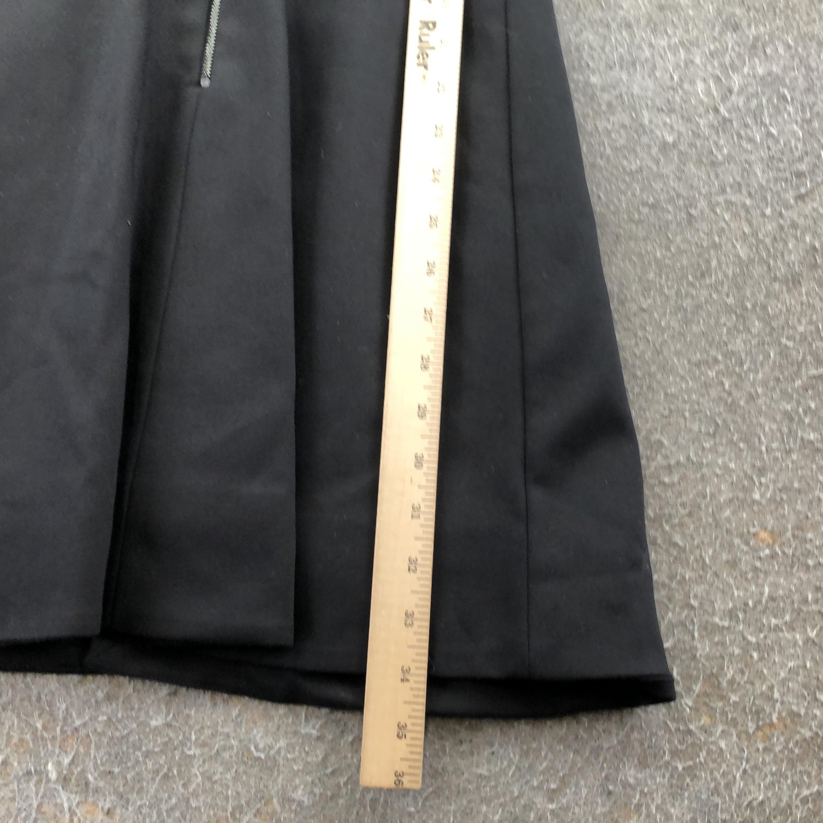 Alice + Olivia Dress Womens Small Black Pleated Fit Flare Sleeveless Office Work