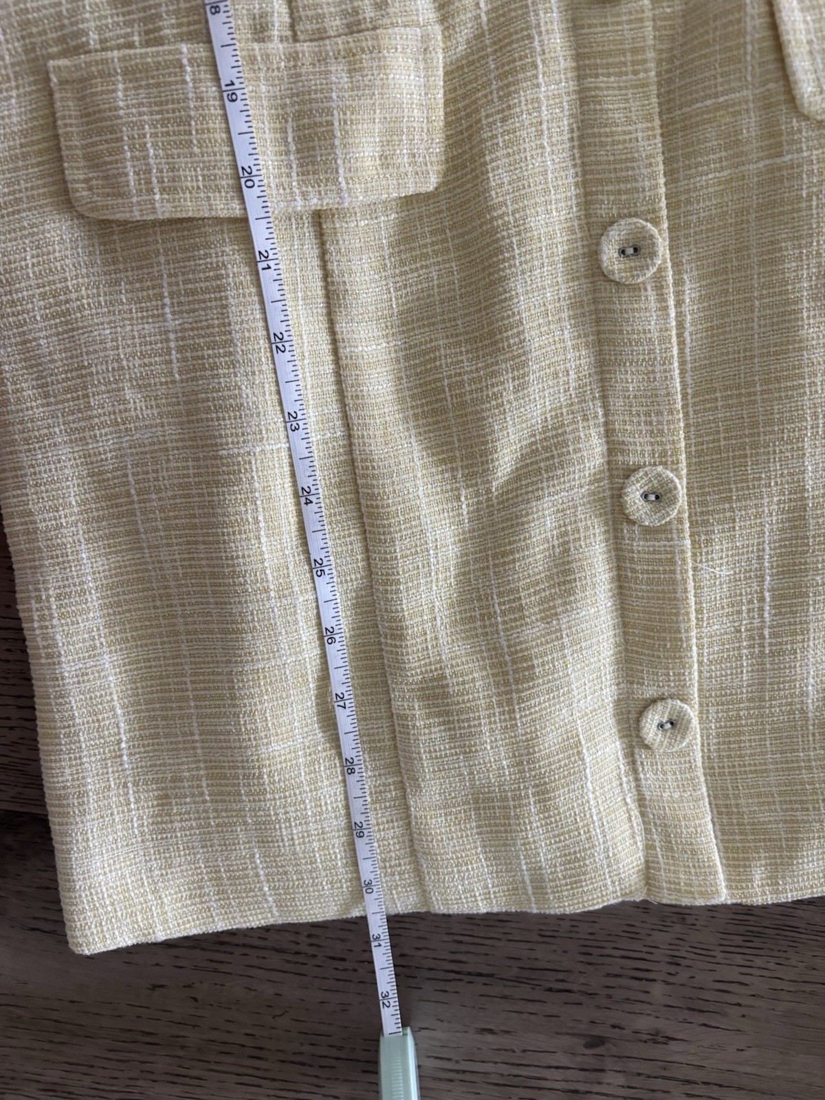 XS Lost + Wander “Golden Hour” sleeveless tweed mini dress in Lemon Drop Yellow