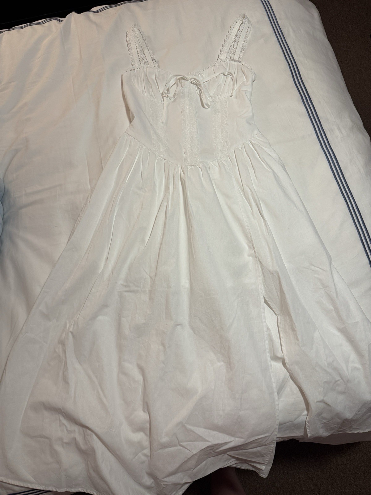 HYFVE Lace Corset Midi Dress NWOT