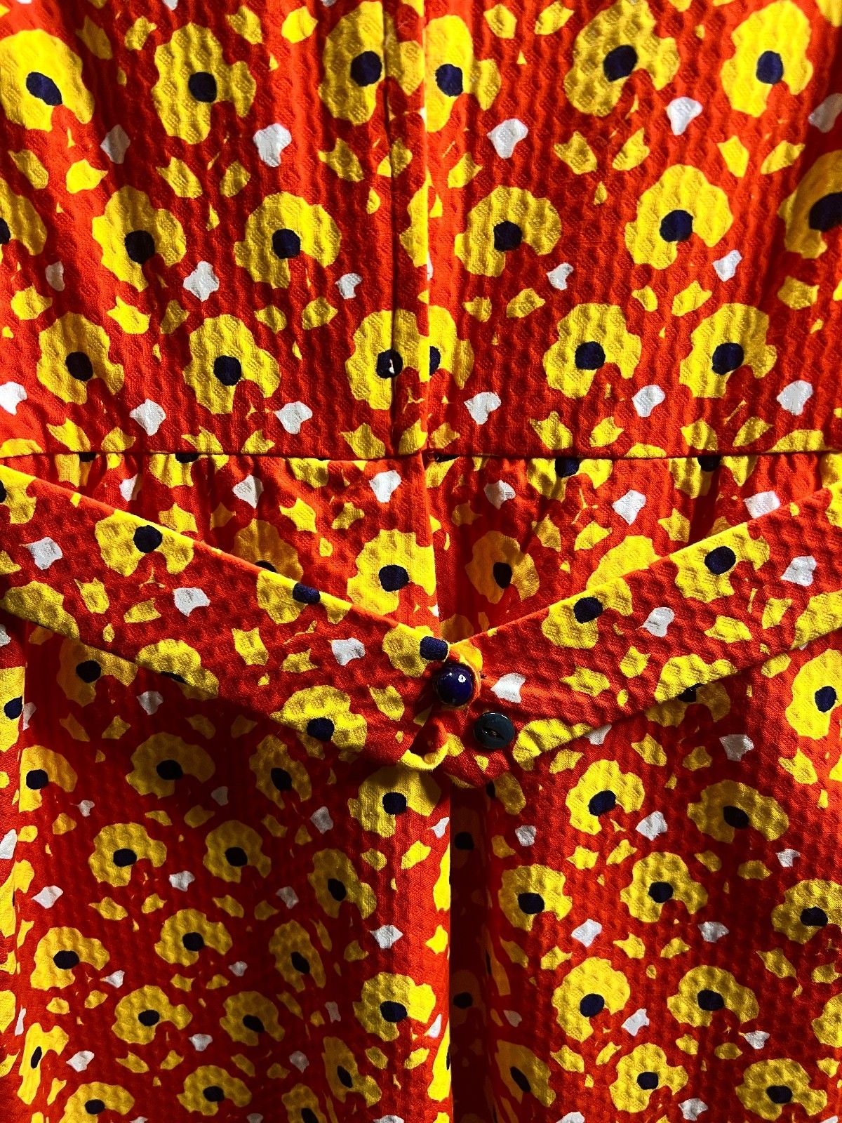 Vintage 70’s Retro Floral Midi-S