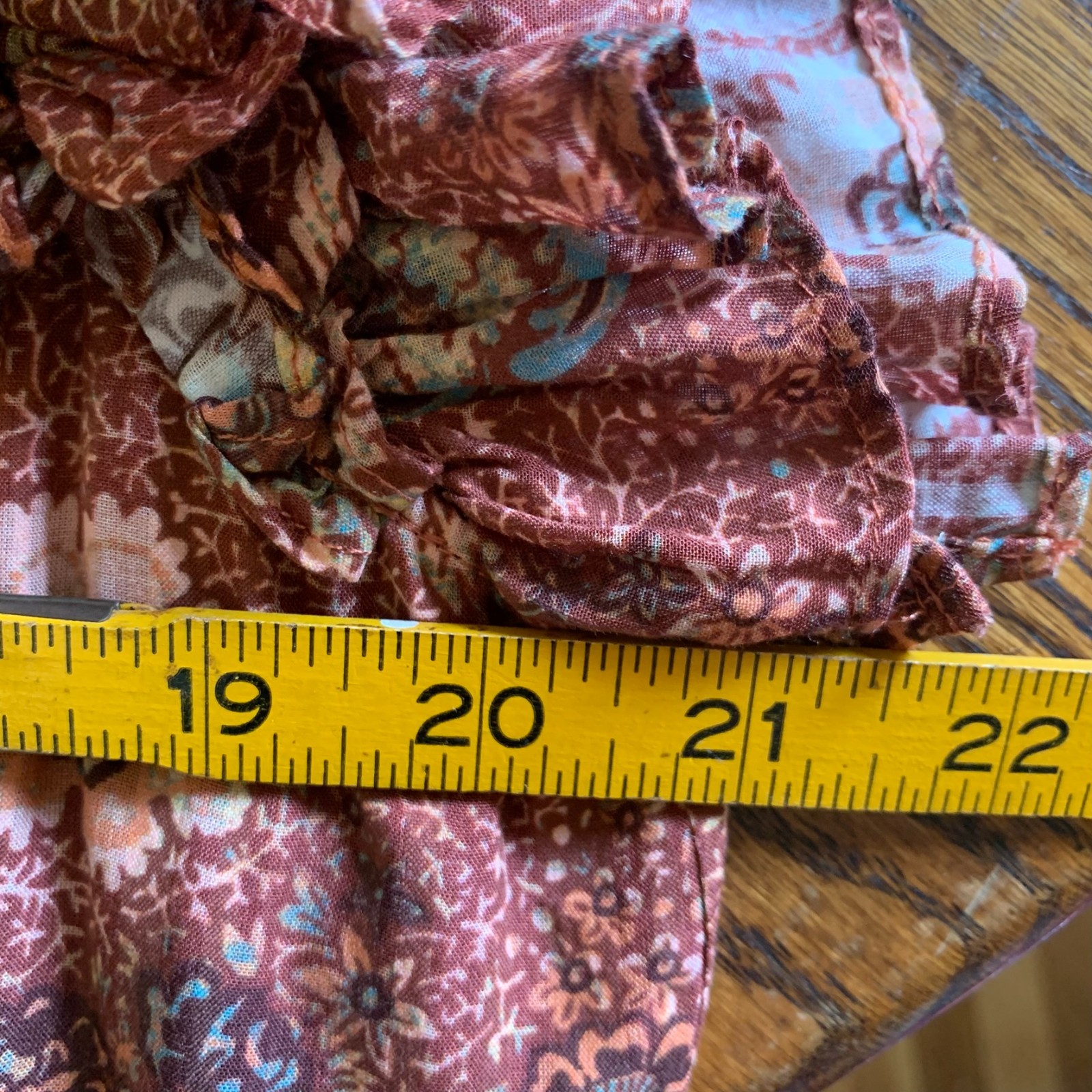 Ulla Johnson Sz 12 Adele Tiered Mini Dress Rosebud Ruffles Ditsy Floral Cottage